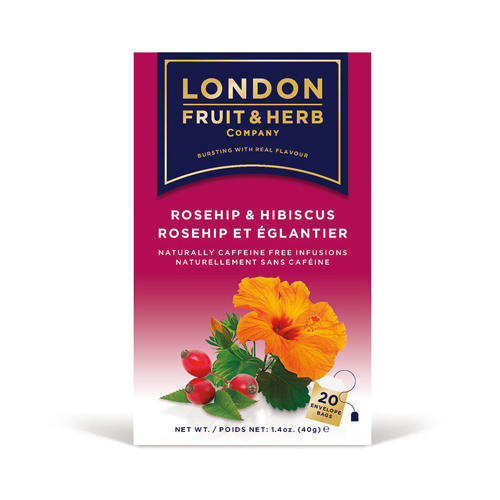 Лондонские фрукты и травы Напиток фруктово-травяной Шиповник, 20 пакетиков (London Fruit & Herb Company, Fruit & Herb) фото 0