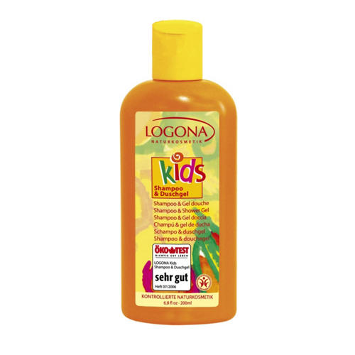 Логона Детский шампунь и гель для душа 200 мл (Logona, For kids) фото 0
