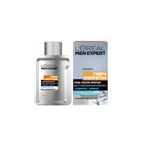 Лореаль Париж Гель после бритья Гидра энергетик 100 мл (L'oreal Paris, Men Expert) фото 0