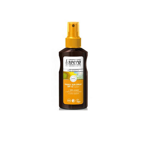 Солнцезащитный био спрей для всей семьи SPF15, 125 мл (Lavera, Для тела)