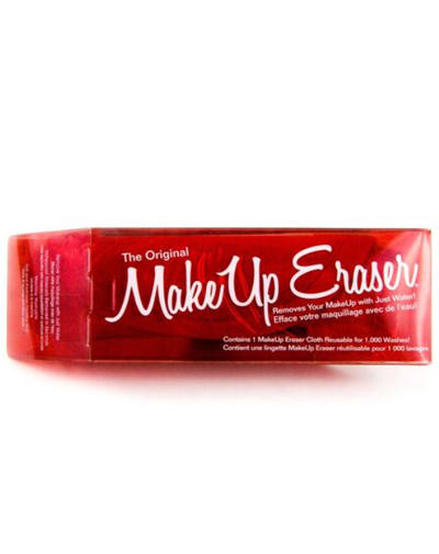MakeUp Eraser Салфетка для снятия макияжа, красная. фото