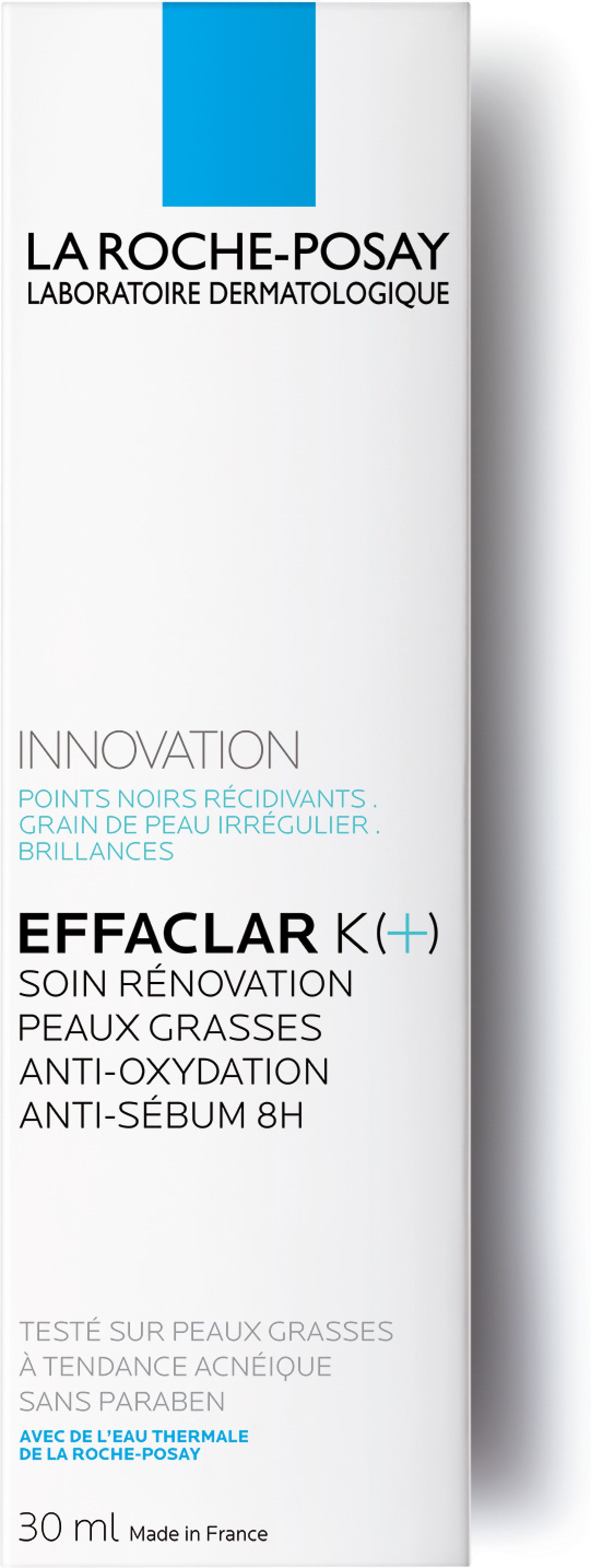 Ля Рош Позе Эфаклар К+ Корректирующая эмульсия для жирной кожи 30 мл (La Roche-Posay, Effaclar) фото 3