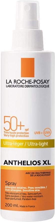 Ля Рош Позе Солнцезащитный спрей для лица и тела XL SPF 50+, 200 мл (La Roche-Posay, Anthelios) фото 0