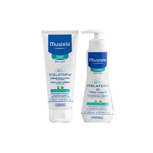 Фото #1: Mustela Набор «Уход + Купание» 1 шт (Mustela, Stelatopia)