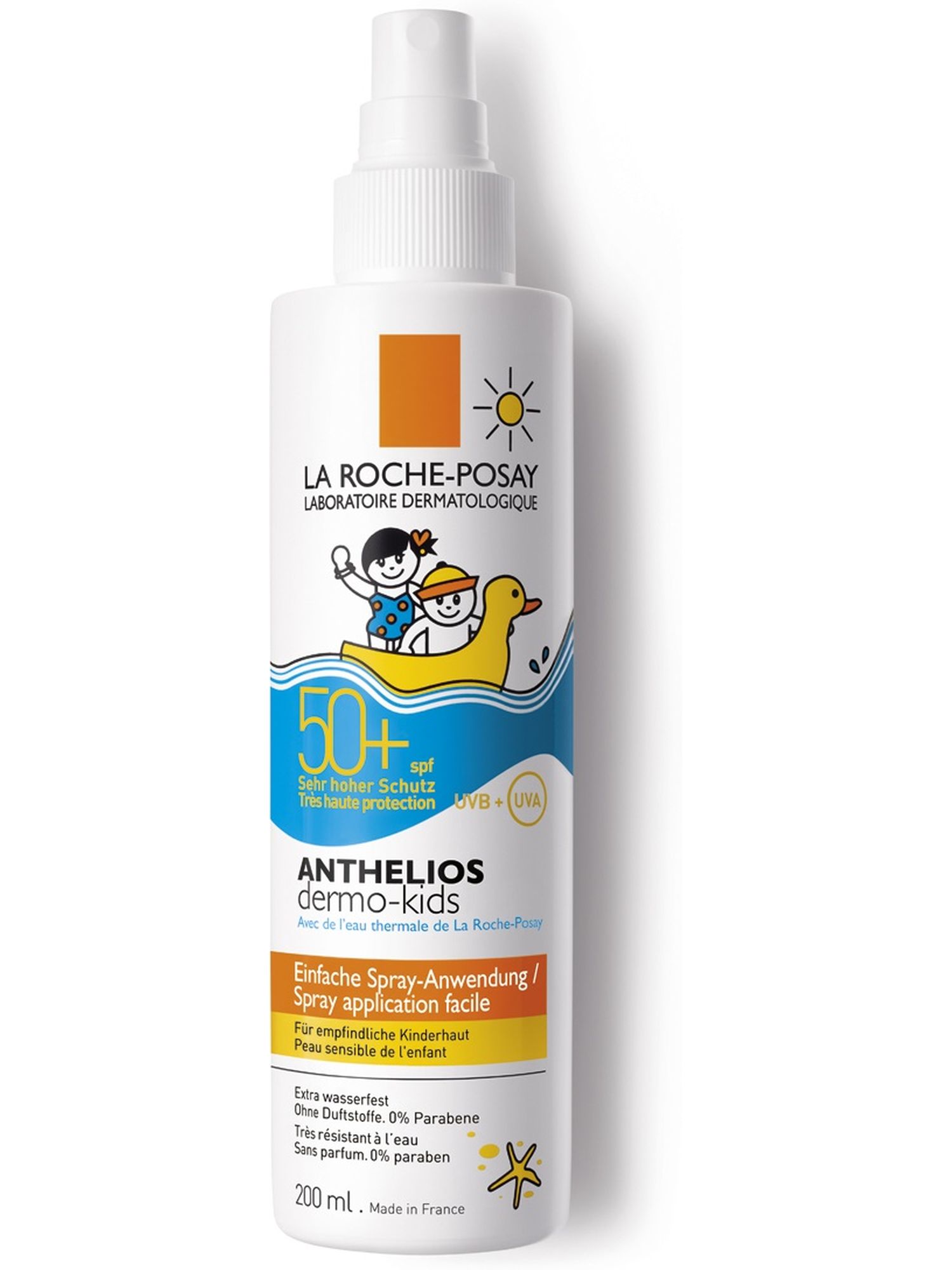 Ля Рош Позе Спрей для детей от 3-х лет SPF 50+ 200 мл (La Roche-Posay, Anthelios) Ля Рош Позе Спрей для детей от 3-х лет SPF 50+ 200 мл (La Roche-Posay, Anthelios) фото 1
