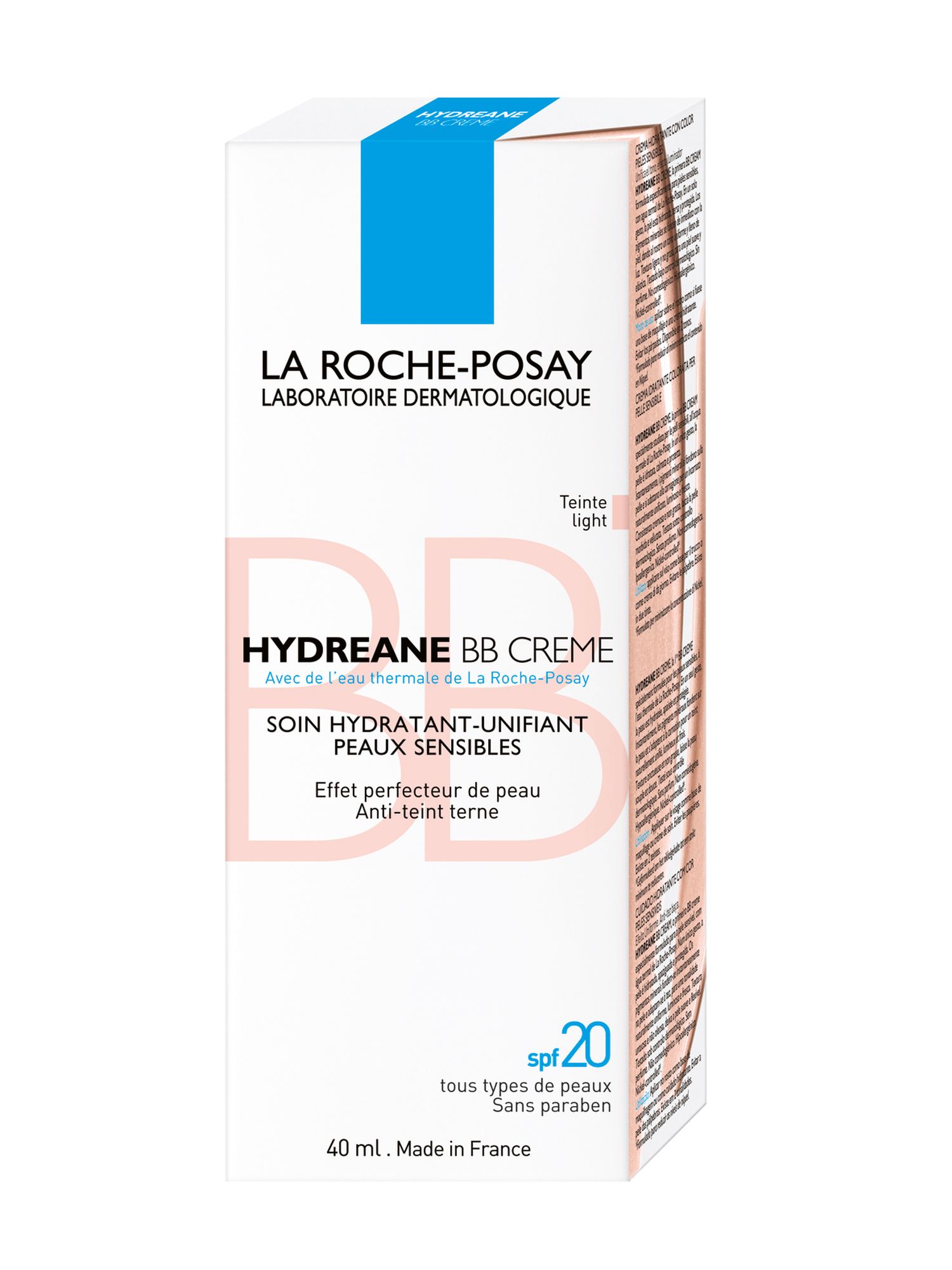 Ля Рош Позе Гидриан ВВ крем светлый тон SPF20, 40 мл (La Roche-Posay, Hydreane) фото 3