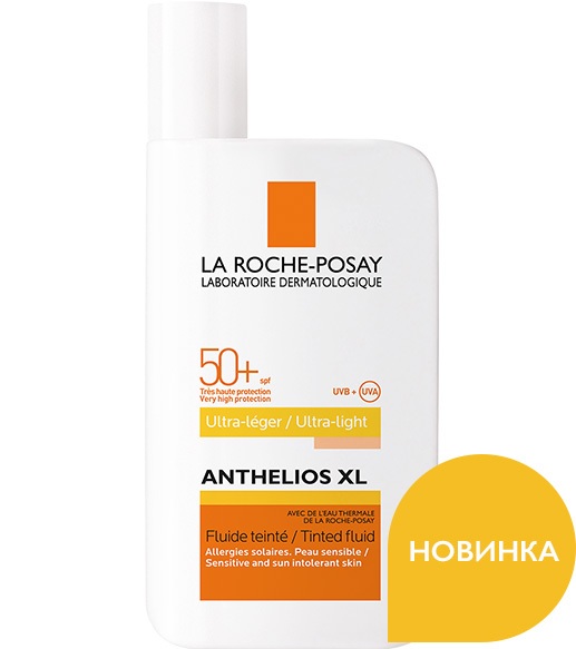 Ля Рош Позе Антгелиос XL Ультралегкий флюид тональный SPF 50+, 50 мл (La Roche-Posay, Anthelios) фото 9