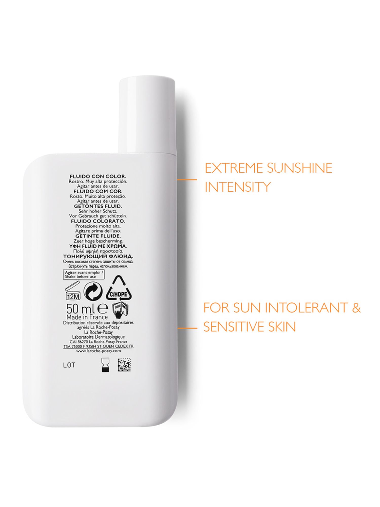 Ля Рош Позе Антгелиос XL Ультралегкий флюид тональный SPF 50+, 50 мл (La Roche-Posay, Anthelios) фото 4