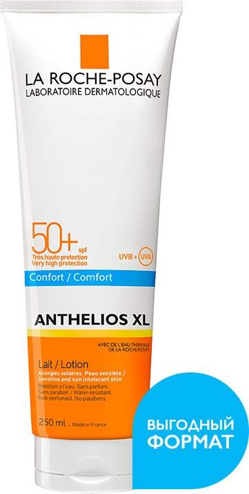 Ля Рош Позе Антгелиос XL Молочко для лица и тела SPF 50+, 250 мл (La Roche-Posay, Anthelios) фото 1