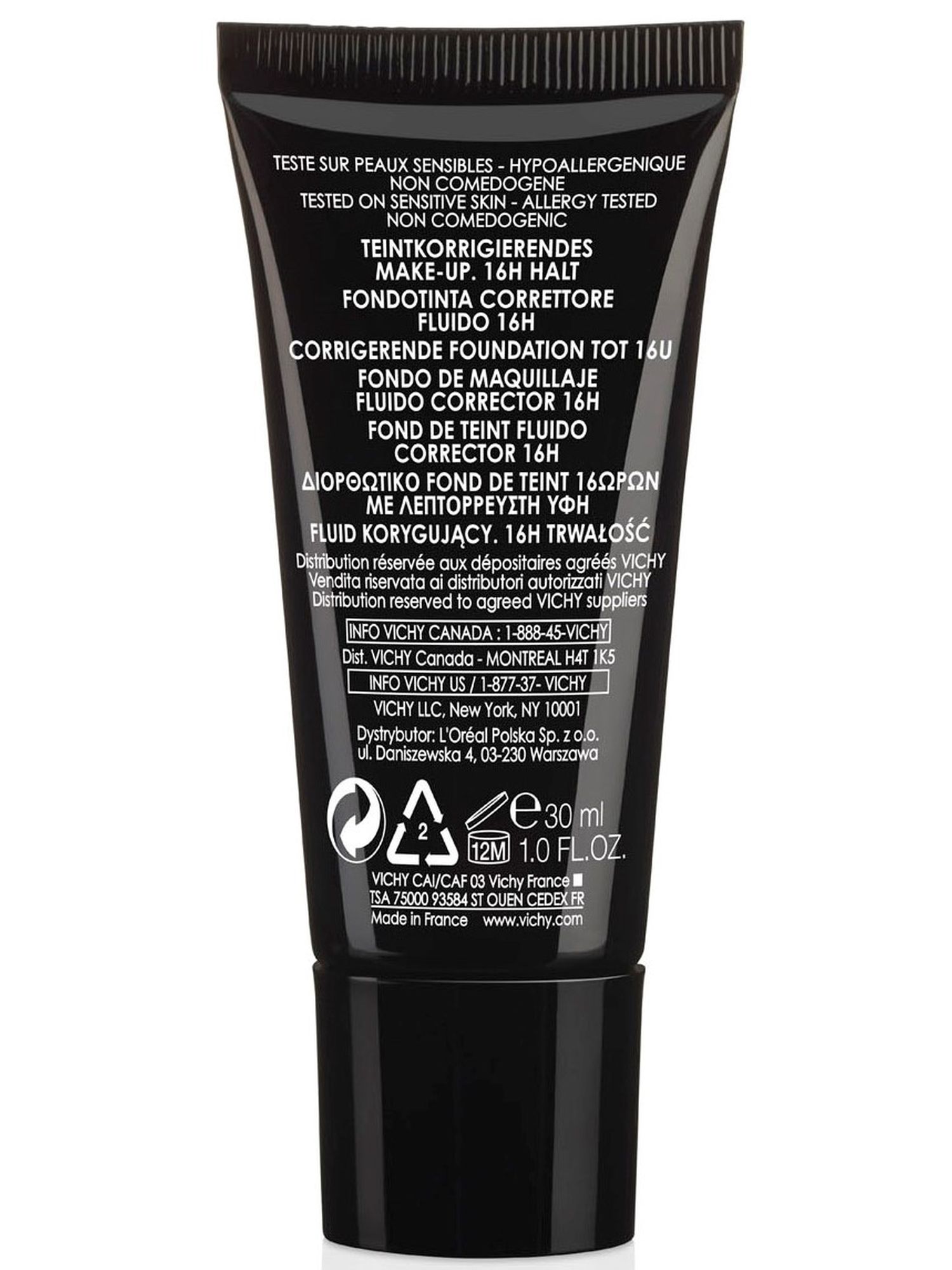 Виши Корректирующий тональный флюид фарфоровый оттенок 5 тон, 30 мл (Vichy, Dermablend) фото 22