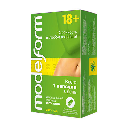 Модельформ Модельформ 18+ капсулы 360 мг №30 (Modelform, Modelform) фото 0
