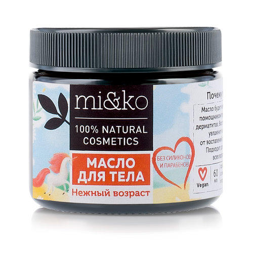 

Mi&Ko Масло для тела "Нежный возраст", 60 мл (Mi&Ko, Для детей), Для детей