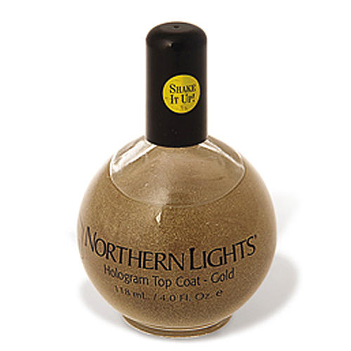 ИНМ INM Northen Lights Gold Голографическая сушка-закрепитель лака Золото, 75 мл (INM, Northen) фото 0