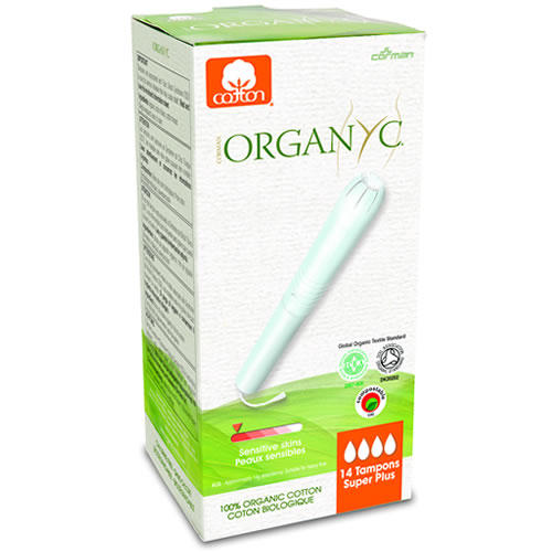 Органик Тампоны Регулар, с аппликатором, 16шт (Organyc, female hygiene) фото 0