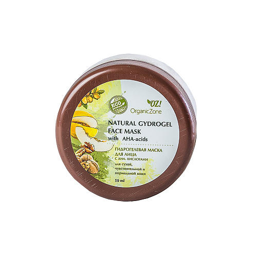 

OZ! OrganicZone Гидрогелевая маска для лица, для сухой и чувствительной 50 мл (OZ! OrganicZone, Маски для лица), Маски для лица