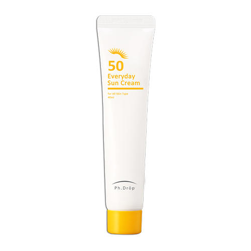  Солнцезащитный крем для лица для ежедневного ухода Everyday Sun Cream, 40 мл (PH. DROP, Защита от солнца) фото 0