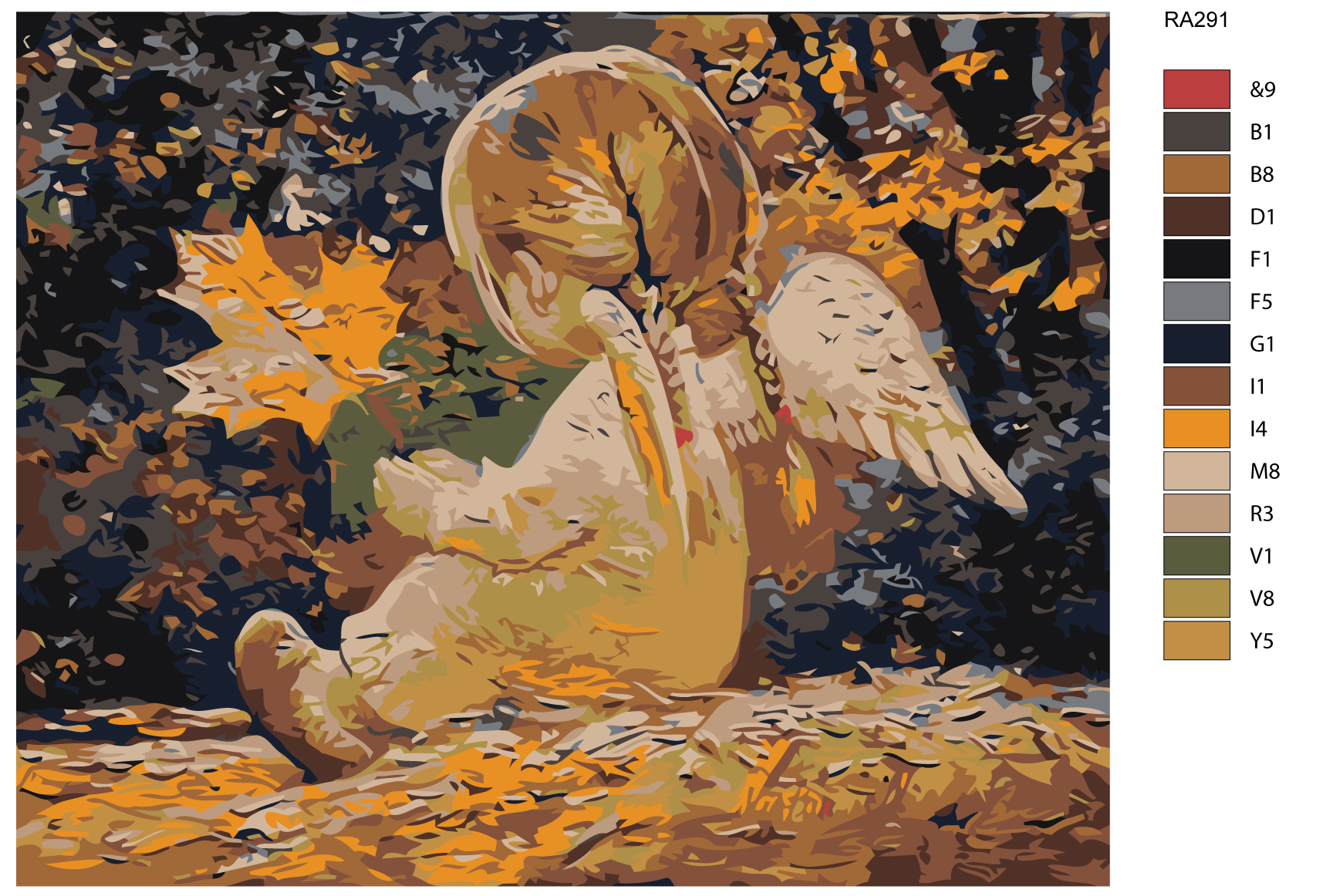  Картина по номерам Дети 40 x 50 (Картины по номерам, Дети) фото 0