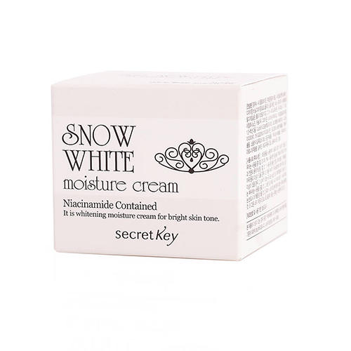 Сикрет Ки Крем для лица увлажняющий, осветляющий Snow White Moisture Cream, 50 г (Secret Key, Cream / Eye Cream) фото 0