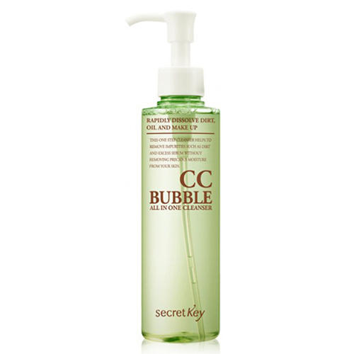 Сикрет Ки Средство для снятия бб- и сс-макияжа пенящееся CC Bubble All in One Cleanser, 210 мл (Secret Key, Cleansing) фото 0