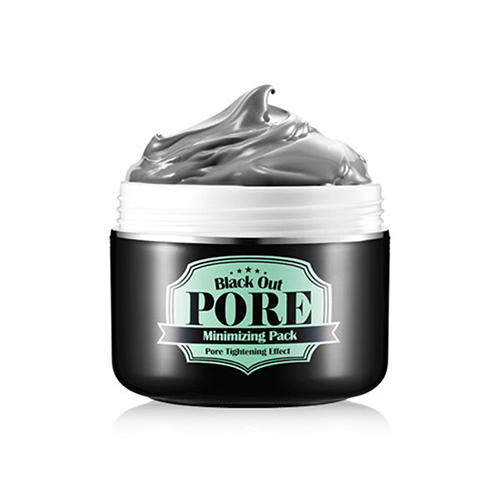 Сикрет Ки Маска с древесным углем для очищения и сужения пор Black Out Pore Minimizing Pack, 100 г (Secret Key, Mask / Pack) фото 0