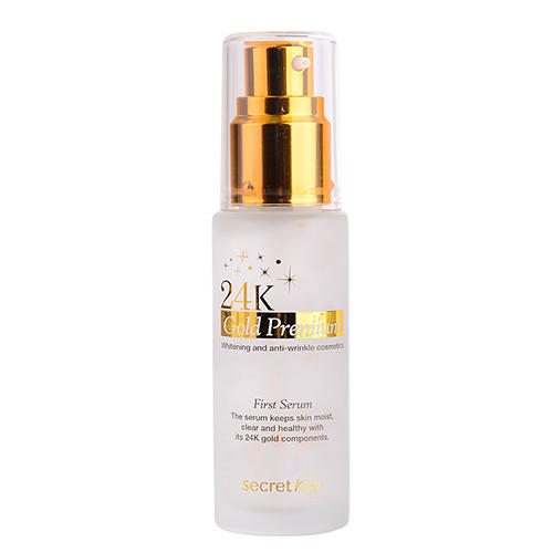 Сикрет Ки Сыворотка для лица 24K Gold Premium First Serum, 30 мл (Secret Key, Essence / ampoule) фото 0