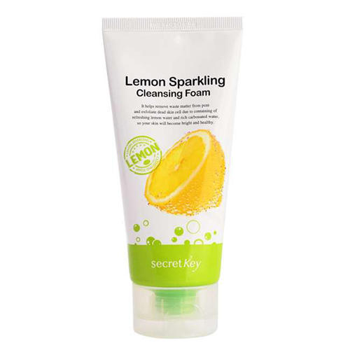 Сикрет Ки Пенка для умывания с экстрактом лимона Lemon Sparkling Cleansing Foam, 120 г (Secret Key, Cleansing) фото 0