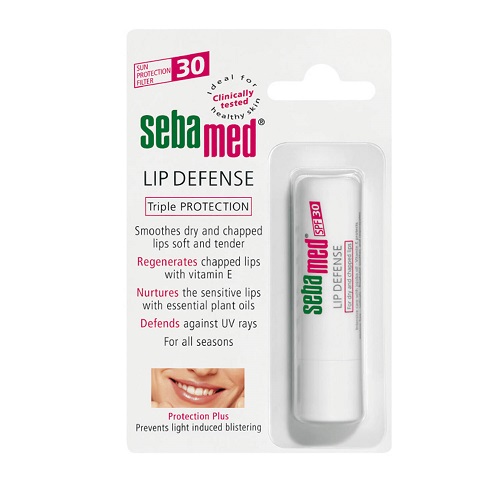 Себамед Помада для губ гигиеническая Sensitive Skin  SPF30, 4,8 гр. (Sebamed, Sensitive Skin) фото 0