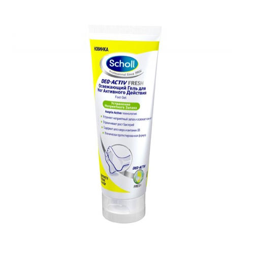 Шолль Deo-Activ Fresh Освежающий гель для ног активного действия 100 мл (Scholl, Fresh Step) фото 0