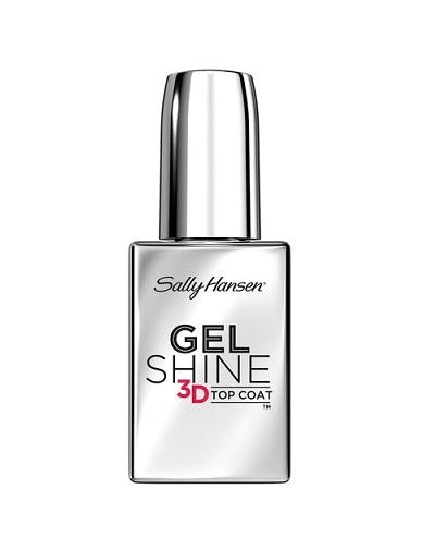 Верхнее покрытие с гелевым блеском 3d gel shine 3d top coat 13,3 мл (Sally Hansen, Nailcare)