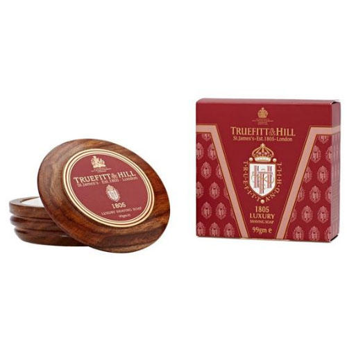 Труфит энд Хилл Люкс-мыло для бритья (в деревянной чаше)  99 г (Truefitt & Hill, 1805) фото 0