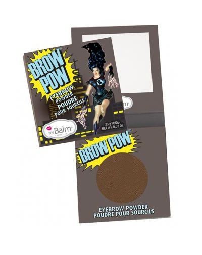 Пудратени для бровей BrowPow Dark Brown (Thebalm, Глаза)