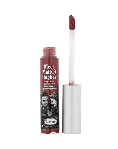 Стойкий матирующий блеск для губ Meet Matt(e) Hughes Charming (Thebalm, Губы)