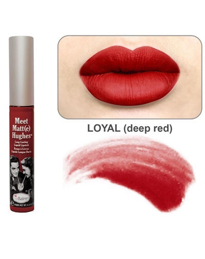 Стойкий матирующий блеск для губ Meet Matt(e) Hughes Loyal (Thebalm, Губы)