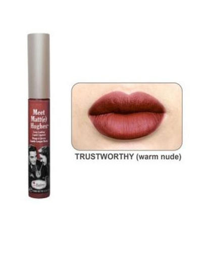 Стойкий матирующий блеск для губ Meet Matt(e) Hughes Trustworthy (Thebalm, Губы)