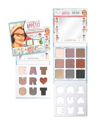 Палетка теней из 9 оттенков theBalm Appetit (Thebalm, Палетки) thebalm палетка теней meet matt e nude 42 1 гр