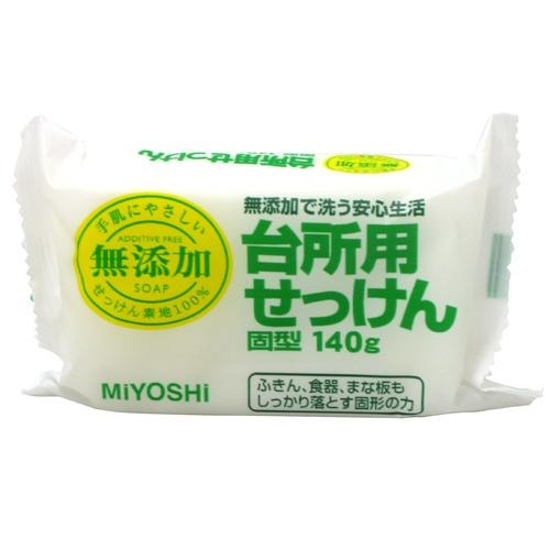 Miyoshi Мыло для стирки (и применения на кухне, на основе натуральных компонентов) 140 г (Miyoshi, Для стирки)