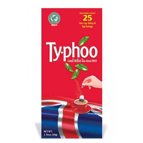 Тайфу Чай черный английский 25 пак  50г (Typhoo, Black tea) фото 0