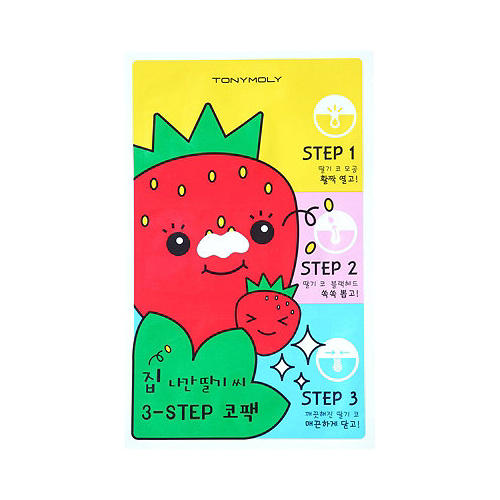 Тони Моли Очищающие патчи для носа в 3 этапа (Tony Moly, Clean dew) фото 0