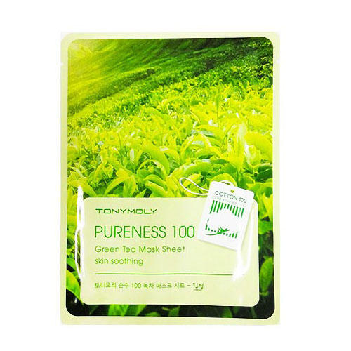 Тони Моли Тканевая маска для лица с экстрактом чайного дерева 21 мл (Tony Moly, Pureness) фото 0