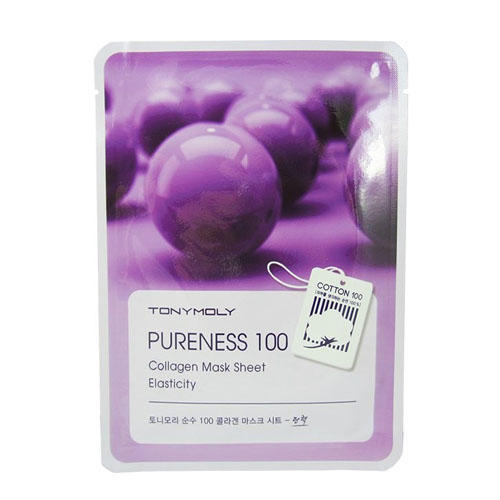 Тканевая маска для лица с коллагеном 21 мл (Tony Moly, Pureness)