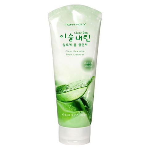 Тони Моли Пенка для умывания с экстрактом алоэ 180 мл (Tony Moly, Clean dew) фото 0