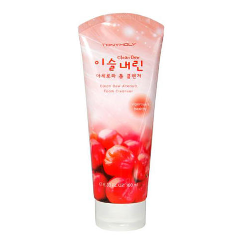Тони Моли Пенка для умывания с экстрактом ацеролы 180 мл (Tony Moly, Clean dew) фото 0