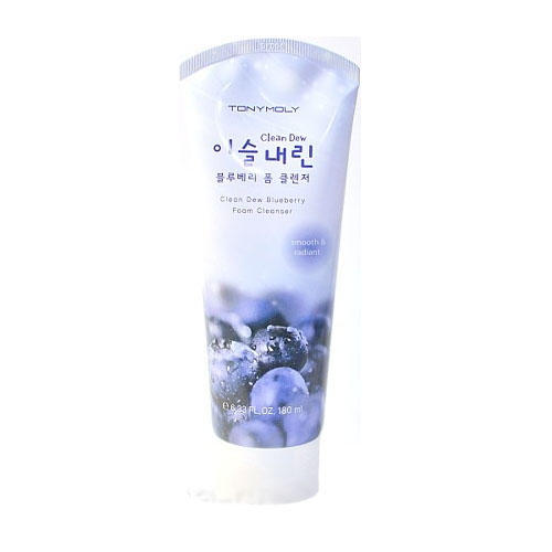 Тони Моли Пенка для умывания с экстрактом черники 180 мл (Tony Moly, Clean dew) фото 0