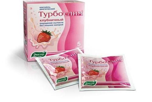 Турбослим Турбослим коктейль диетический клубничный №5 (Турбослим, Напитки) фото 0