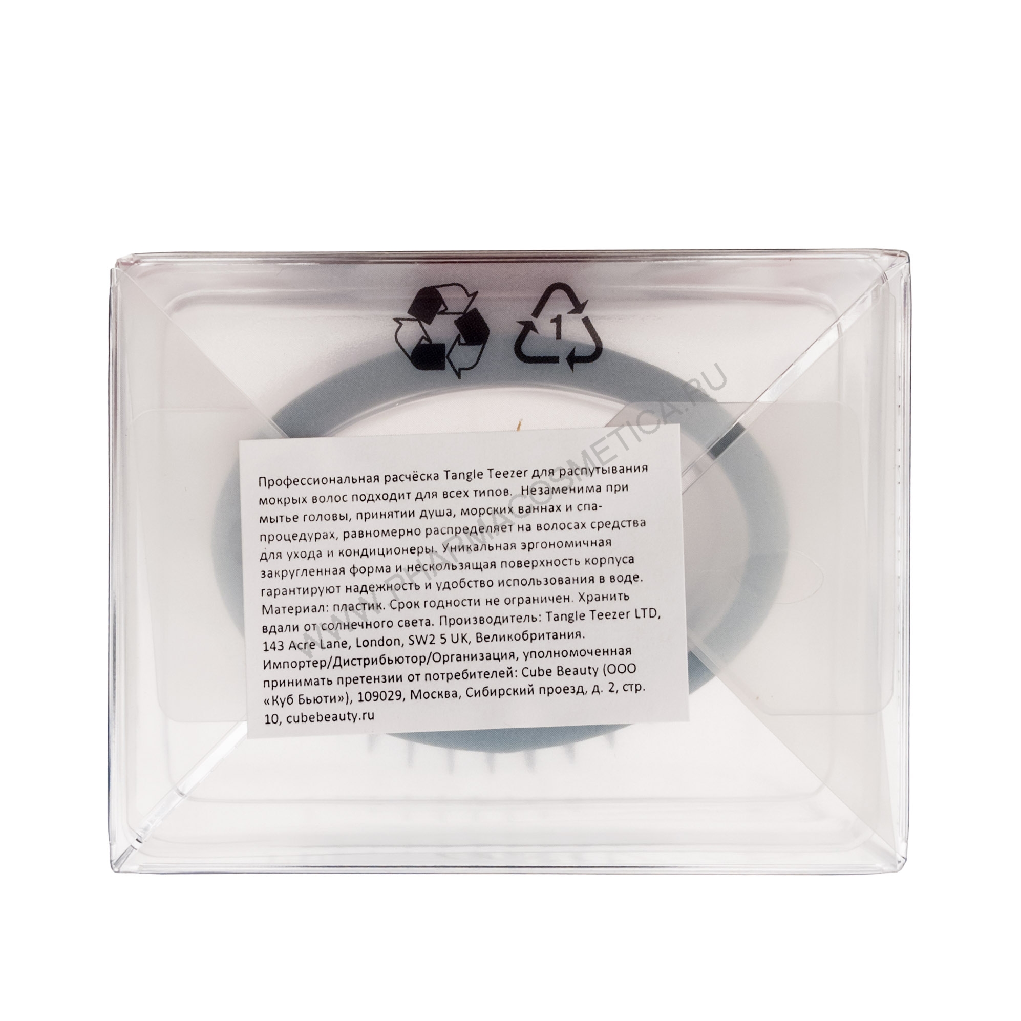  Расческа Тангл Тизер Аква Сплаш Блэк Пёрл (Закрытые бренды, Aqua Splash) фото 7