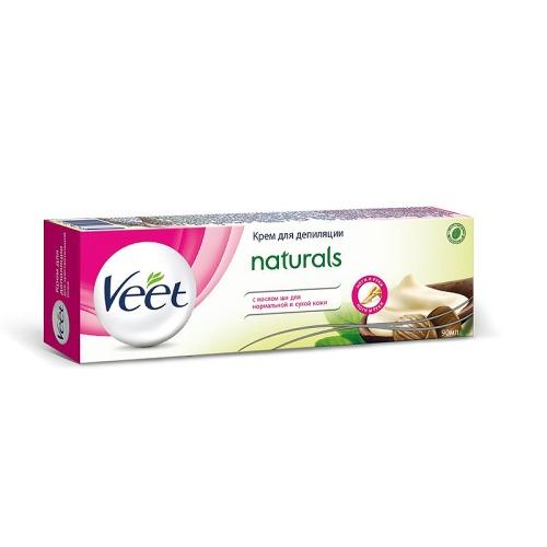 Вит Крем для депиляции Naturals с маслом ши 90 мл (Veet, Для депиляции) фото 0