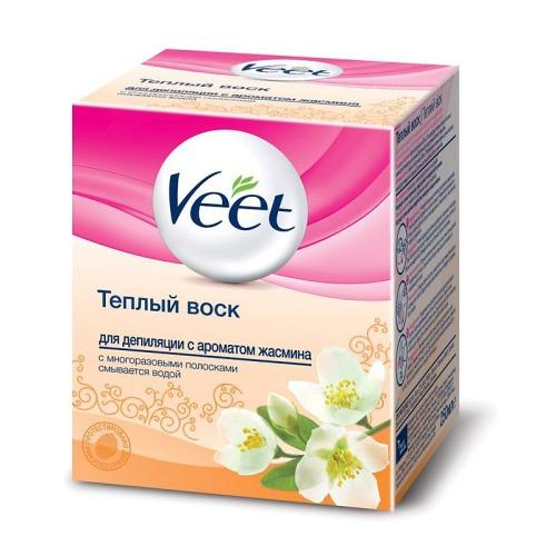 Теплый воск для депиляции с ароматом жасмина 250мл (Veet, Для депиляции)