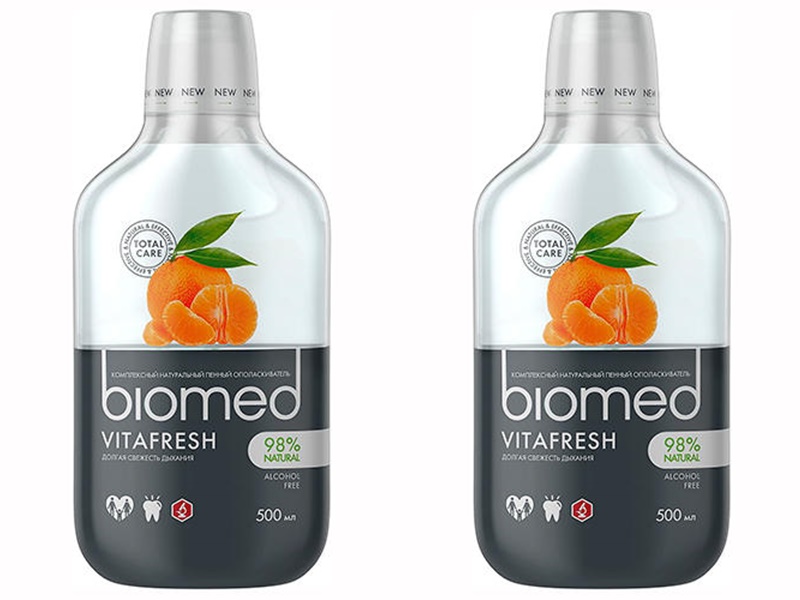Сплат Набор: Ополаскиватель для полости рта Vitafresh, 500 мл х 2 шт (Splat, Biomed) фото 0