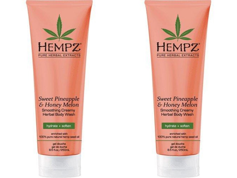 Хемпз Набор Гель для душа 250 мл*2 штуки (Hempz, Ананас и медовая дыня) фото 0