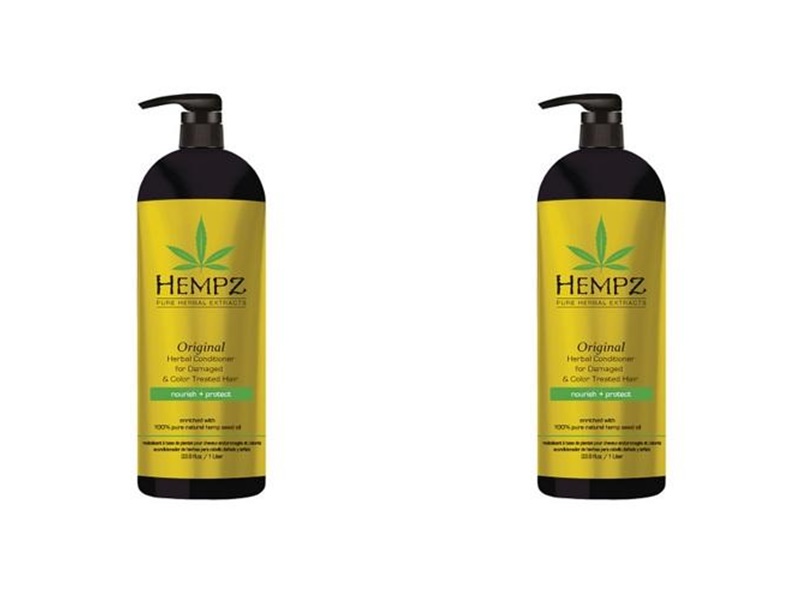 

Hempz Набор Кондиционер растительный для поврежденных окрашенных волос 1000 мл*2 штуки (Hempz, Оригинальная коллекция), Оригинальная коллекция